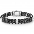 Sterling Silver Lagos 9Mm Black Ceramic Caviar 5 Sterling Silveration Bracelet Szm