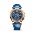 18K Rose Gold  Complications Blue Watch